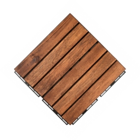 6-SLAT ACACIA 19MM THICK DECK TILE